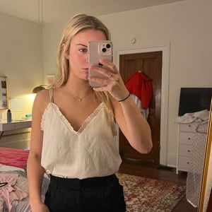 Express, XS, off white, camisole